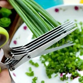 5 Layer Vegetable Scissors (Option: 2pcs)