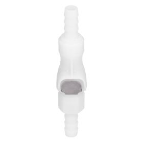 1/4 in Quick Connector Food Grade Plastic 120 PSI Beer Connector With Shut Off Tube Fitting (Option: as picture)