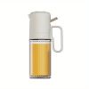 1pc Thickened Glass Mist Oil Spray Pot; Kitchen Utensils; Barbecue Oil Spray Bottle