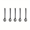1/5pcs, Stainless Steel Hollow Out Kawaii Cat Claw Spoon, Mixing Spoon, Cake Dessert Spoon, Cookie Mold