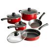 9-Piece Non-Stick Cookware Set, Champagne