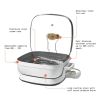 5-in-1 Electric Expandable Skillet;  Black Sesame | White Icing