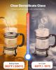 VEVOR French Press Coffee Maker, 34 Ounce 1 Liter Borosilicate Glass Coffee Press Tea Maker with Stainless Steel Filter
