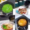 Wooden Handle Cast Iron Pot Household Omelette Pan